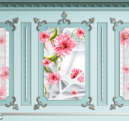 Tranh Dán Tường 3D Tại Long Bình Biên Hòa