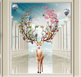 Tranh Dán Tường 3D Tại Thống Nhất Đồng Nai