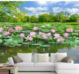 Tranh Dán Tường 3D – Hiệu Ứng Sống Động, Thiết Kế Theo Yêu Cầu tại Long Thành