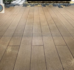 Bình Nam Cung cấp và Thi công Sàn gỗ nhựa chuyên nghiệp tại Cổng 10