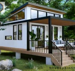 Bình Nam Thi công Nhà Lắp Ghép có đẹp không?