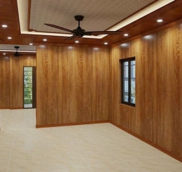 Cải tạo nhà bằng tấm ốp Nhựa giả gỗ tại Phường Tam Hiệp