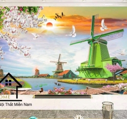 Chuỗi Cửa Hàng Chuyên Cung Cấp Thi Công Tranh Dán Tường 3D Giá Rẻ Chất Lượng Tại Nhơn Trạch