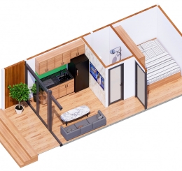 Công Ty  Cung Cấp Thi Công Nhà Lắp Ghép Long Thành 