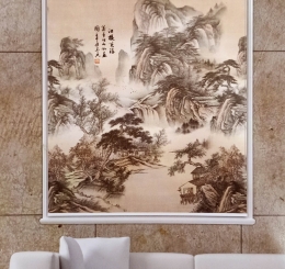 Rèm Cuốn Tranh CT012