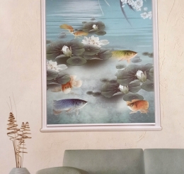 Rèm Cuốn Tranh CT023