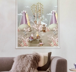 Rèm Cuốn Tranh CT030