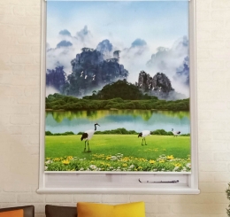 Rèm Cuốn Tranh CT033