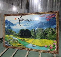 Cửa Hàng Bán Tranh Tráng Gương Giá Rẻ Tại Phường Trảng Dài - Đồng Nai