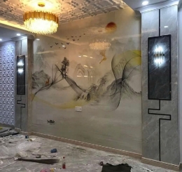 Cửa Hàng Cung Cấp Thi Công Tranh Tráng Gương Chất Lượng Cao - Long Thành