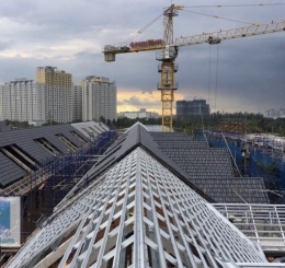 Cung Cấp Thi Công Lợp Ngói Khung Kèo Thép Nhẹ Không Gỉ Uy Tín Giá Rẻ Tại Vĩnh Cửu