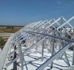 Cung Cấp Thi Công Khung Kèo Xà Gồ Thép Nhẹ Mạ Hợp Kim Nhôm Kẽm Biên Hòa