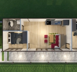 CUNG CẤP THI CÔNG NHÀ LẮP GHÉP GIÁ RẺ TẠI LONG THÀNH