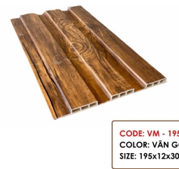 CUNG CẤP THI CÔNG TẤM ỐP TƯỜNG GỖ NHỰA LAM SÓNG XUÂN LỘC