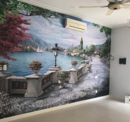 Cung Cấp Thi Công Tranh Dán Tường 3D Tại Biên Hòa 