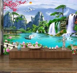 Dán Tranh Dán Tường Tại Đồng Nai 