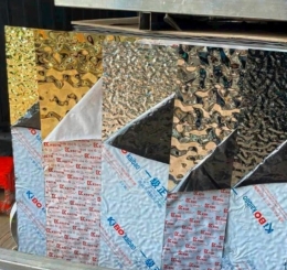 Địa chỉ bán Tấm Inox decor quán Cf tại Biên Hòa