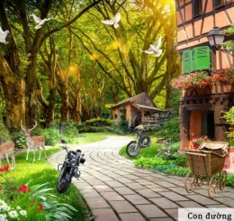 Địa Chỉ  Cung Cấp Thi Công Tranh Dán Tường 3D Tại Số 777 Phạm Văn Thuận Phường Tam Hiệp TP Biên Hòa 