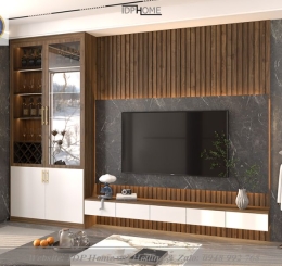 Địa chỉ Thi công Vách TiVi đẹp tại Biên Hòa