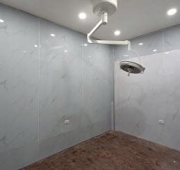 Đơn vị thi công tấm ốp PVC giả đá cải tạo tường cũ tại Biên Hòa