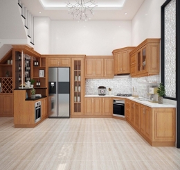 Đơn vị thi công tủ bếp hiện đại tại Đồng Nai