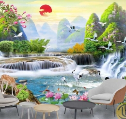 In Tranh 3D Dán Tường Giá Rẻ tại Biên Hòa