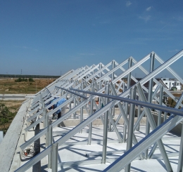 Khung Kèo Xà Gồ Hợp Kim Ngói Nhẹ Thép Không Rỉ Uy Giá Rẻ Tại Vĩnh Cửu