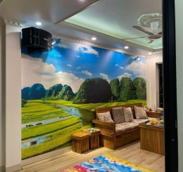 Đơn Vị Bán Thi Công Tranh Dán Tường Giá Rẻ Nhất Thủ Đức 