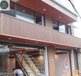 Nhà Đẹp Bình Nam thi công Tấm ốp ngoài trời tại Thủ Dầu Một