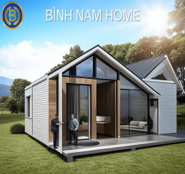 Nhà Lắp Ghép Hiện Đại - Đơn Vị Thi Công Uy Tín Biên Hòa Đồng Nai