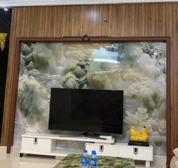 Nhận in tranh tráng gương và thi công hoàn thiện tại Hố Nai- Đồng Nai