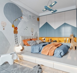 Nhận Làm Nội Thất Phòng Ngủ Trẻ Em Đẹp Tại Biên Hòa - Đồng Nai