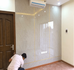 Nơi Thi Công Ốp Tấm PVC Giả Đá Chất Lượng Cao Tại Biên Hòa - Đồng Nai