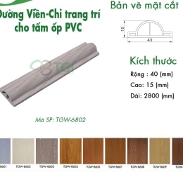 Phào Chỉ Nhựa Giả Gỗ Tại Trảng Dài Biên Hòa
