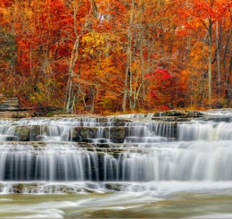 Tranh Dán Tường 3D Thác Nước Tại Long Thành