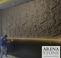 Tấm Ốp Nhựa Giả Đá PU Giá Rẻ Biên Hòa