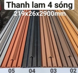 Tấm ốp nhựa ngoài trời giá rẻ ở Dĩ An