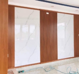 Tấm Ốp PVC Vân Đá Thi Công Giá Rẻ Uy Tín - Trảng Bom Đồng Nai