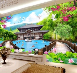 TRANH DÁN TƯỜNG 3D 4D TẠI LONG KHÁNH ĐÔNG NAI