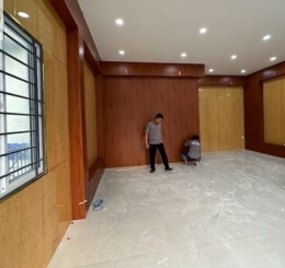 Thi công Cải tạo nhà bằng tấm ốp Nhựa giả gỗ tại Phường Tân Triều