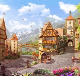 Tranh Dán Tường 3D Uy Tín Chất  Lượng Tại Bình Đa Biên Hòa