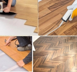 Thi công Sàn Gỗ Công Nghiệp Uy Tín tại Phường Long Bình Tân