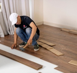 Thi công Sàn Gỗ Công Nghiệp Uy Tín tại Phường Tam Hiệp