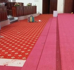 THI CÔNG THẢM LÓT SÀN TẠI TRẢNG BOM ĐỒNG NAI - KHO THẢM