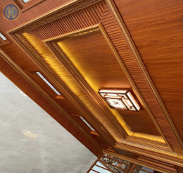 Thi Công Trần Nhựa Giả Gỗ Tại Phường Trảng Dài - Đồng Nai