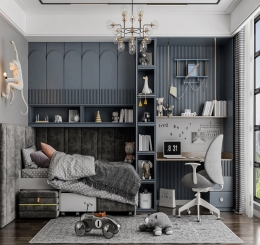 Thiết Kế Thi Công Nội Thất Phòng Ngủ Trẻ Em Đẹp Tại Biên Hòa - Đồng Nai