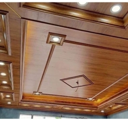 Trần nhựa giả gỗ giá rẻ tại Long Bình