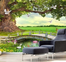 Tranh Dán Tường 3D Tại Biên Hòa 