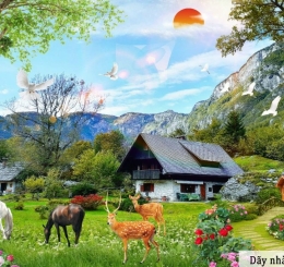 Tranh Dán Tường Ở Tại Đồng Nai