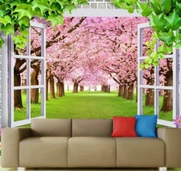 Tranh Dán Tường 3D Giá Rẻ Ở Tại Biên Hòa Đồng Nai